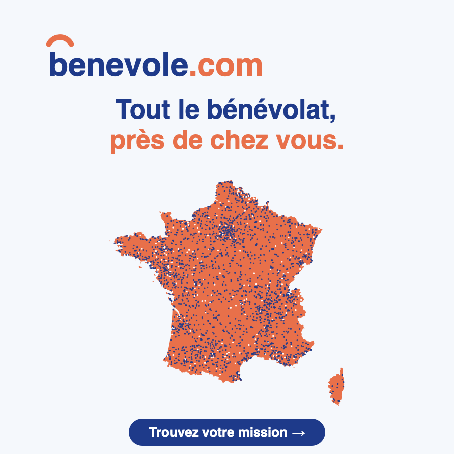 Bénévole.com — plus de 15 000 missions de bénévolat partout en France